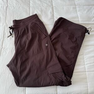 Lululemon Dance Studio Relaxed-Fit Mid-Rise Cargo Pant Size L